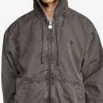 Hooded Nick Jacket Washed Grey