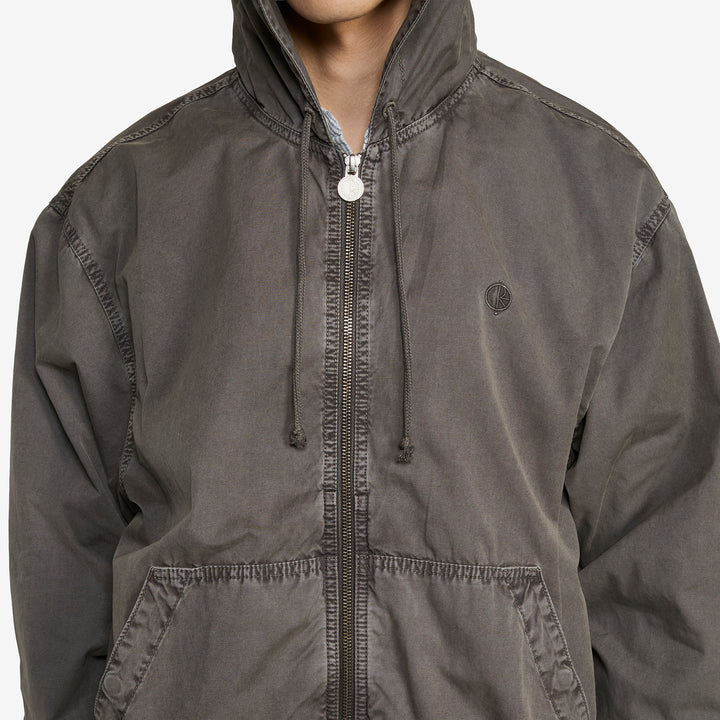 Hooded Nick Jacket Washed Grey
