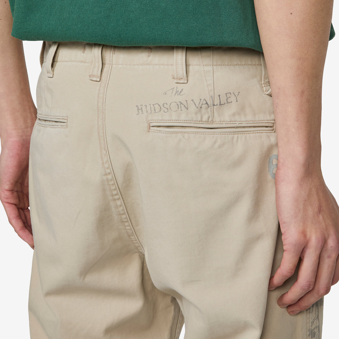 Bedford Straight Fit Graphic Pant Classic Khaki Pants
