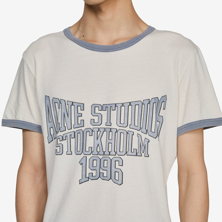 Eram College T-Shirt Off White | Grey Blue