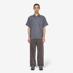 Mitchell Shirt Petrol | Bordeaux