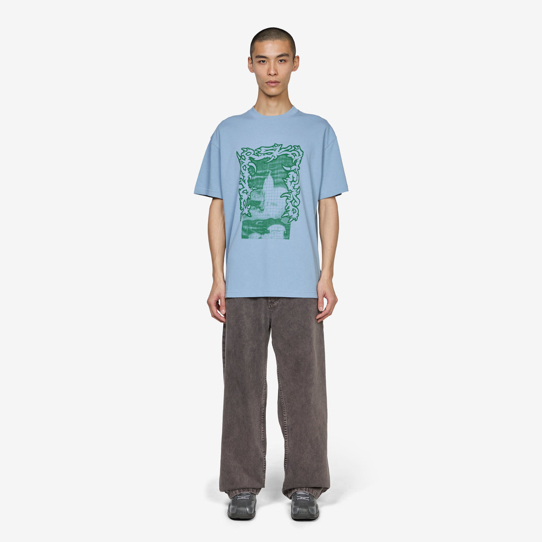 Passing Resemblance T-Shirt Dove Blue Tees