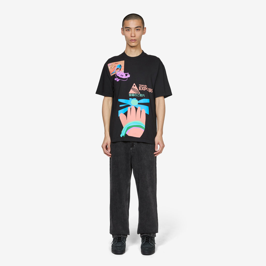 Expo85 T-Shirt Black Tees