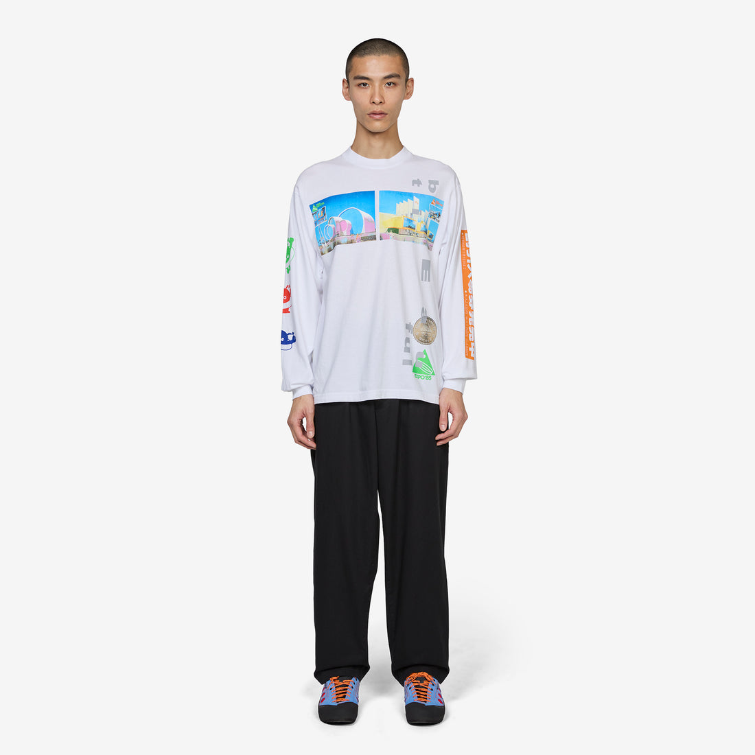 Expo85 Longsleeve T-Shirt White Tees
