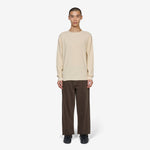 Waffle T-Shirt Longsleeve 015 Beige