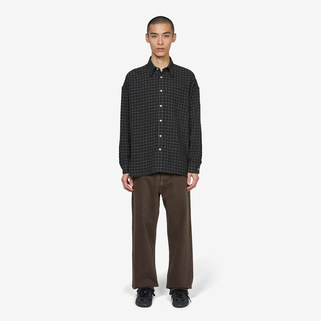 Stable Shirt Black Check Shirts