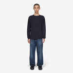 Waffle T-Shirt Longsleeve 200 Navy