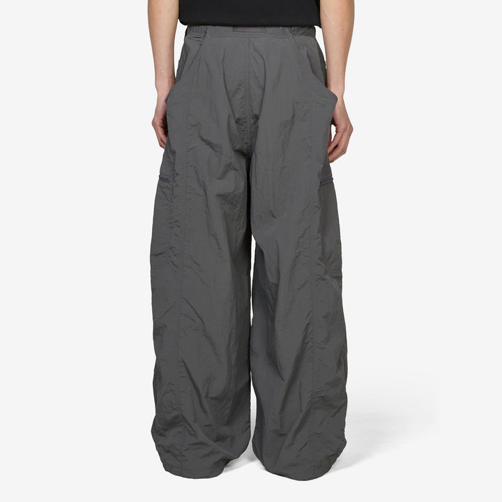 Nylon Loose Balloon Pant Carbon