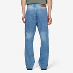 Third Cut Jeans Patched Saddle Repair Wash
