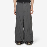 Nylon Loose Balloon Pant Carbon