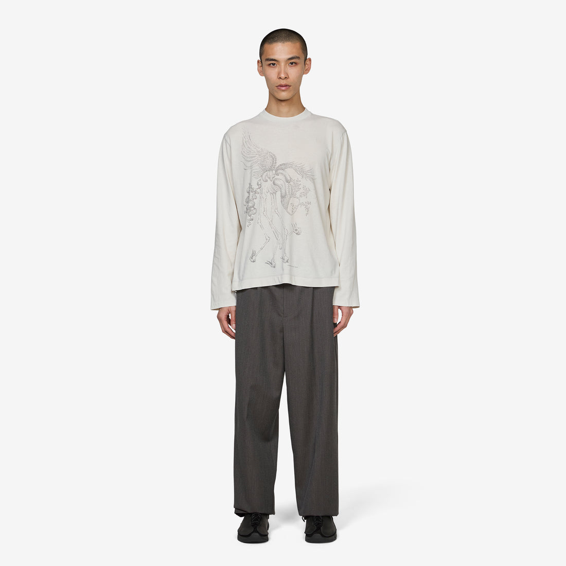 Box Longsleeve Manifested Spirit Print Tees