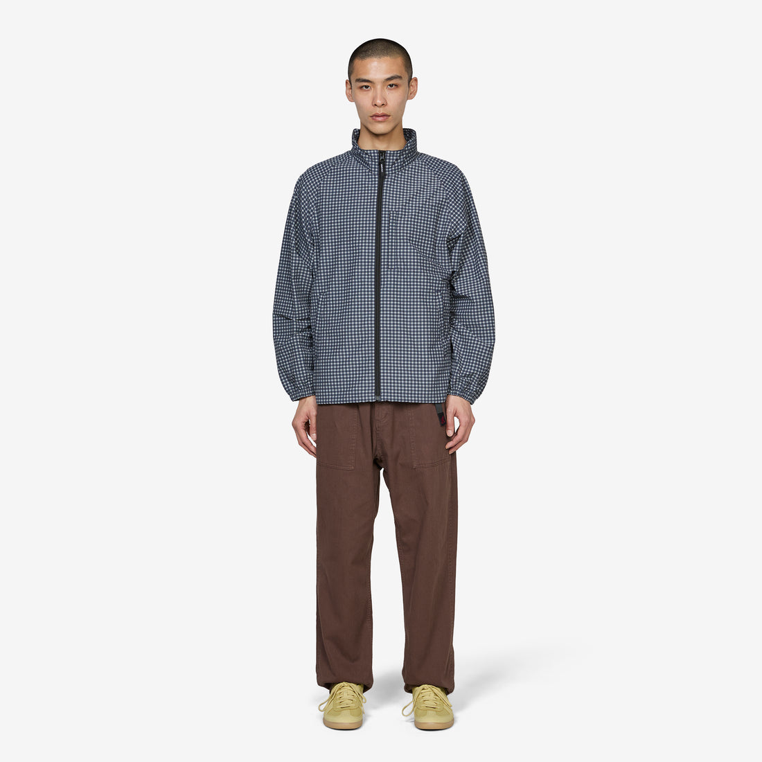 Loose Tapered Ridge Pant Brown Pigment Pants