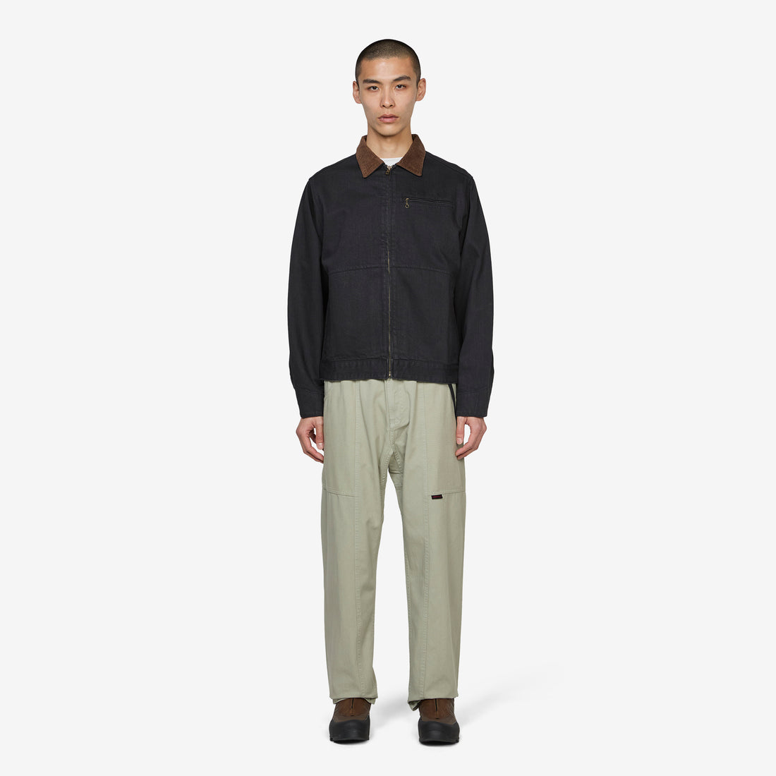 Japanese Denim Trucker True Black Jackets