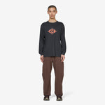 Flames Longsleeve T-Shirt Vintage Black