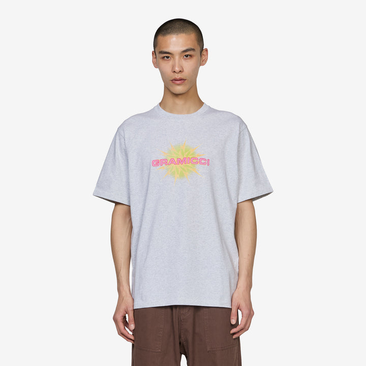 Starburst T-Shirt Ash Heather Front