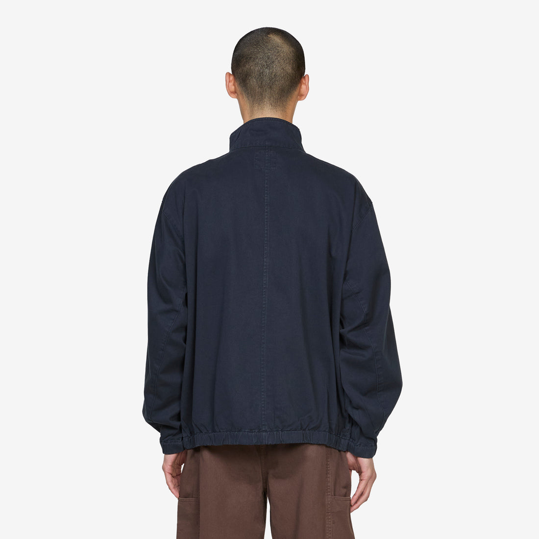 Twill-Around Jacket Double Navy Jackets
