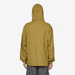 Herringbone Hooded Jacket Olive Drab
