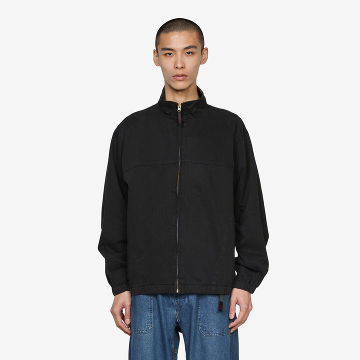 Twill-Around Jacket Black Front