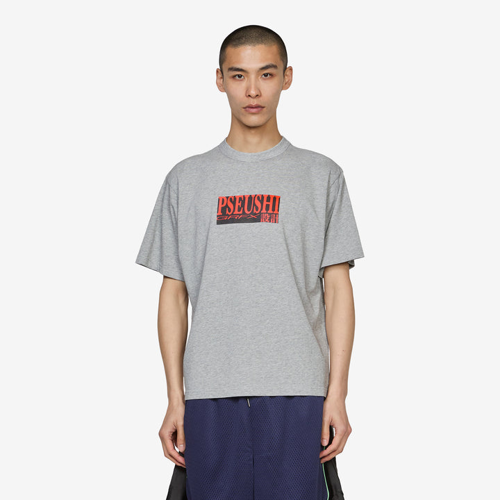 GRFX T-Shirt Grey Marle Front