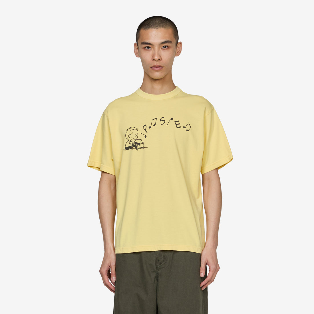 Swan T-Shirt Yellow Tees