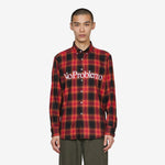No Problemo Plaid Longsleeve Shirt Red