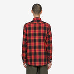 No Problemo Plaid Longsleeve Shirt Red