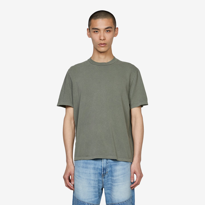 Box T-Shirt Worn Olive Legacy Jersey Front