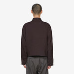 Mini Jacket Obscura Brown Imprint Wool
