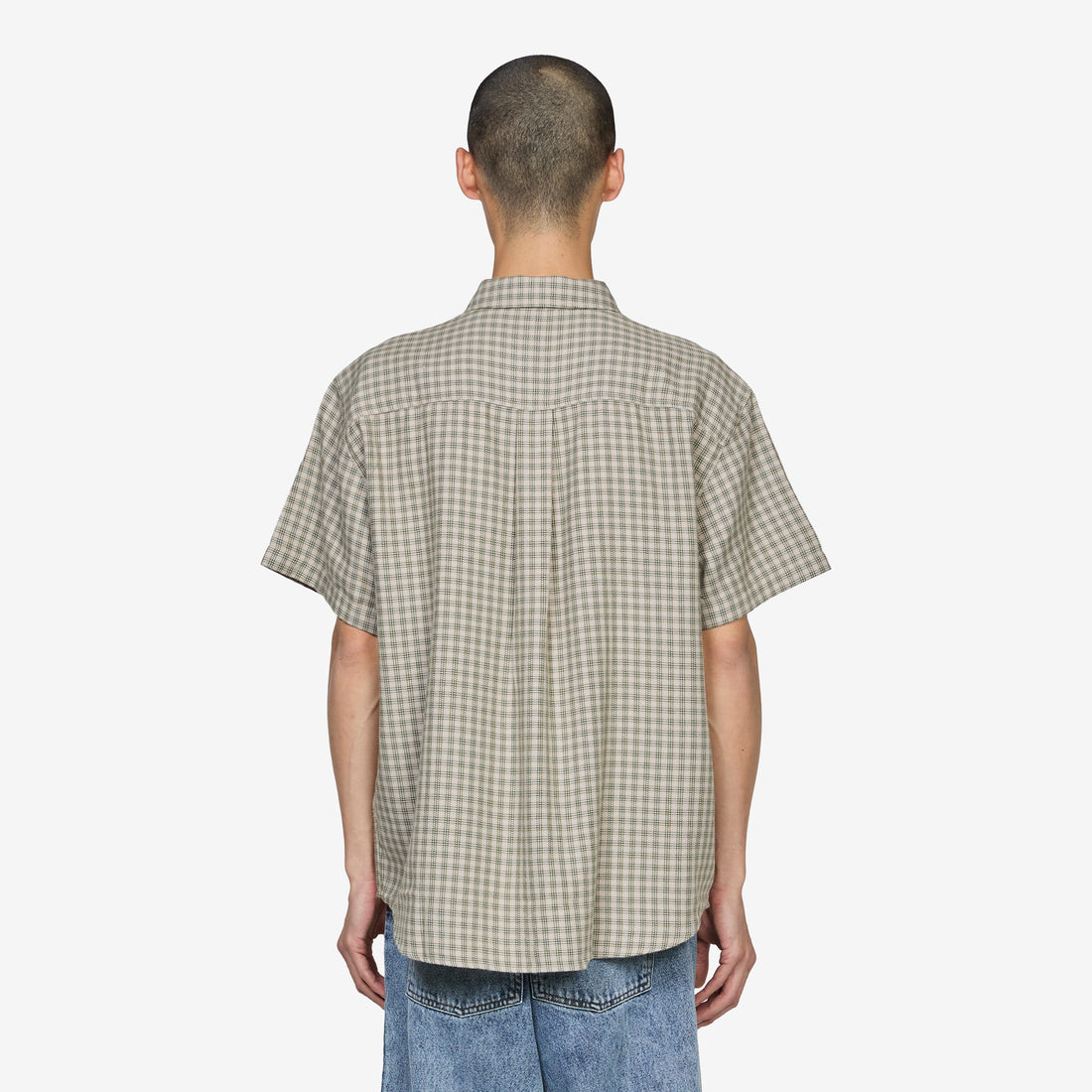 Mitchell Shirt Beige | Green Shirts