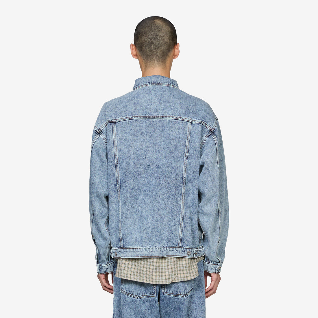Patrik Jacket Heavy Washed Blue Jackets