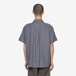 Mitchell Shirt Petrol | Bordeaux