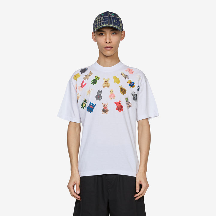 Plushie Friends T-Shirt White Front