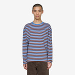Stripe Longsleeve Pocket T-Shirt 210 Blue