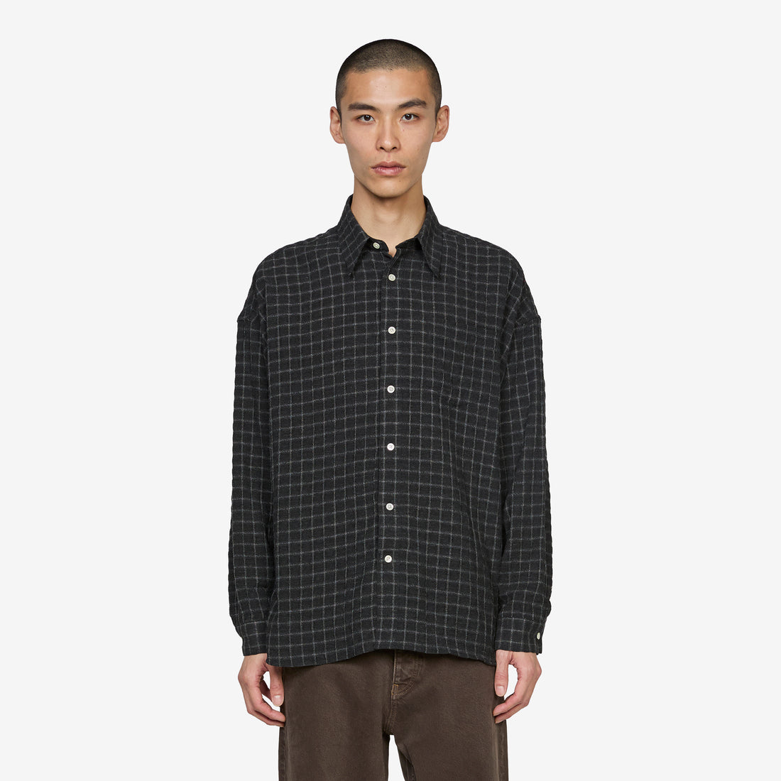 Stable Shirt Black Check Shirts