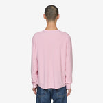 Waffle T-Shirt Longsleeve 690 Pink