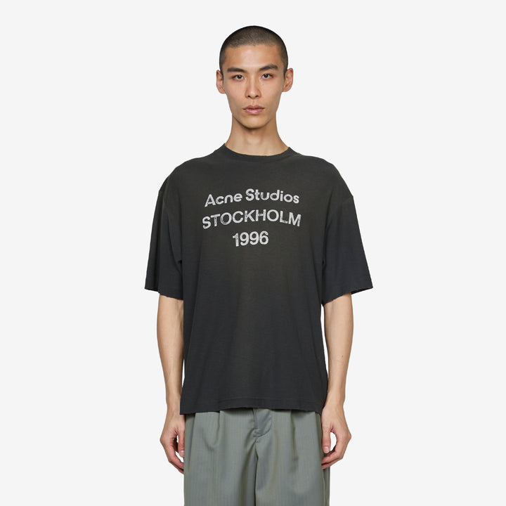 Exford 1996 T-Shirt Faded Black Front