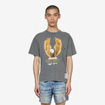 MothTech™ Eagle T-Shirt Faded Black