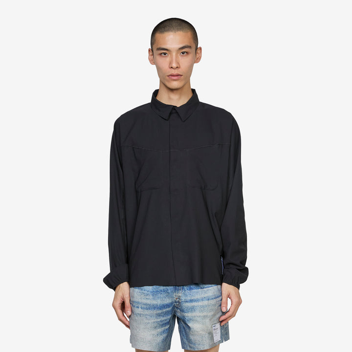 PeaceShell™ River Shirt Black Front
