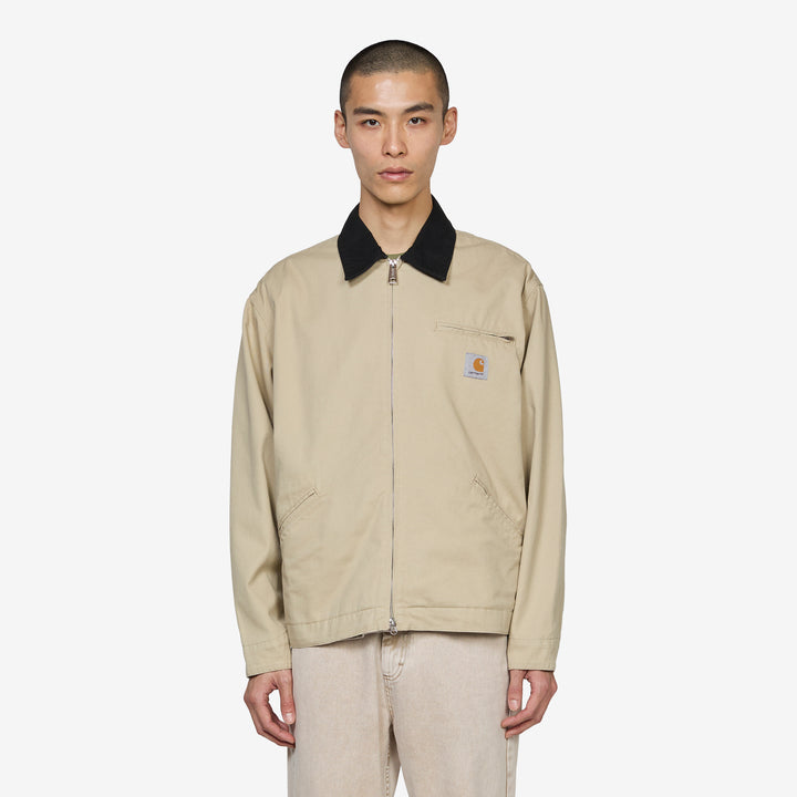 OG Detroit Jacket Barchan | Black Rinsed Front