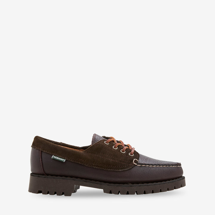 Askook Lug Suede Tumbled Dark Brown | Brown Brunette