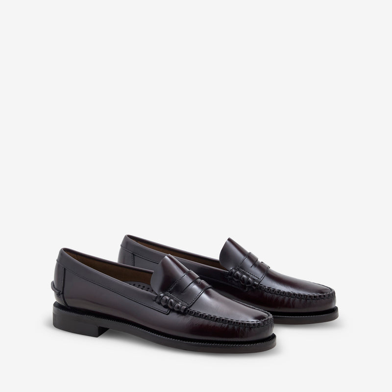 Classic Dan Loafer Brown Burgundy Footwear