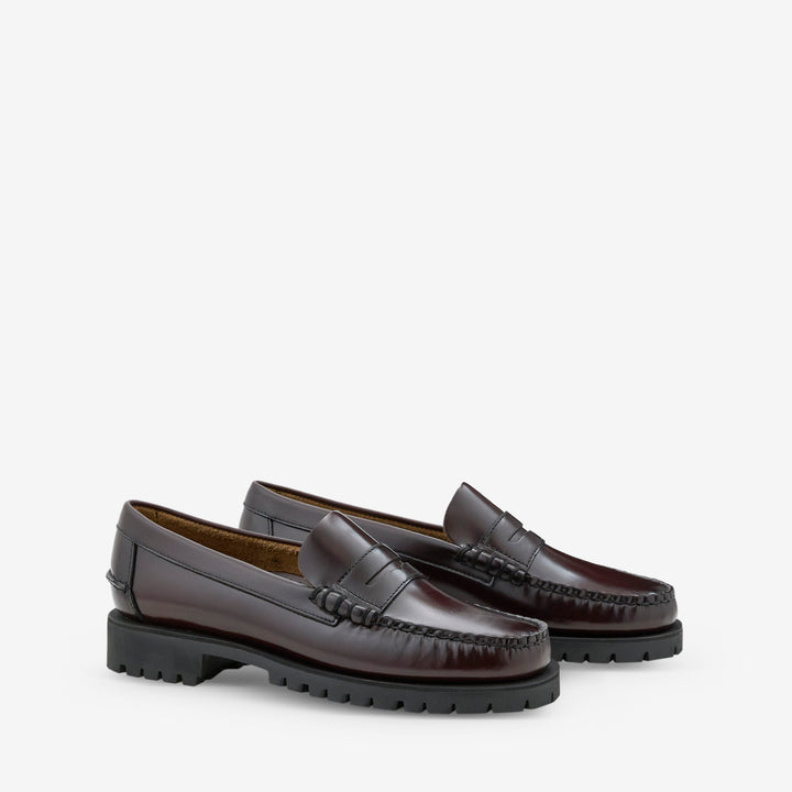 Dan Lug Brown Burgundy Front