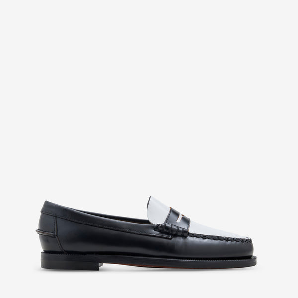 Women's Classic Dan Loafer Black | White Footwear