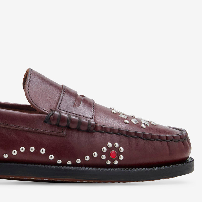 Women's Dandette Studs Dark Brown Footwear