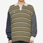 Song for the Mute x SFTM007 Longsleeve T-Shirt Olive Strata | Alumina | Black