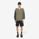 Song for the Mute x SFTM007 Longsleeve T-Shirt Olive Strata | Alumina | Black