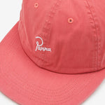 Signature 6 Panel Hat Washed Out Red