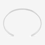21g Brushed Sterling Silver Ribbon Bracelet