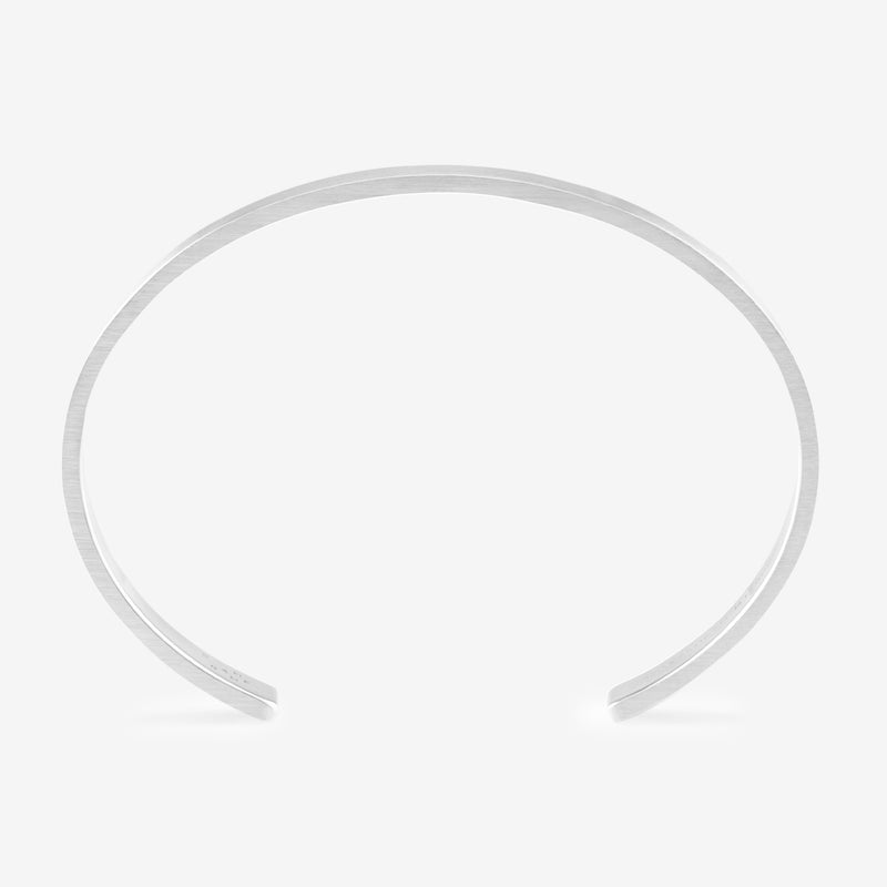 21g Brushed Sterling Silver Ribbon Bracelet Jewellery