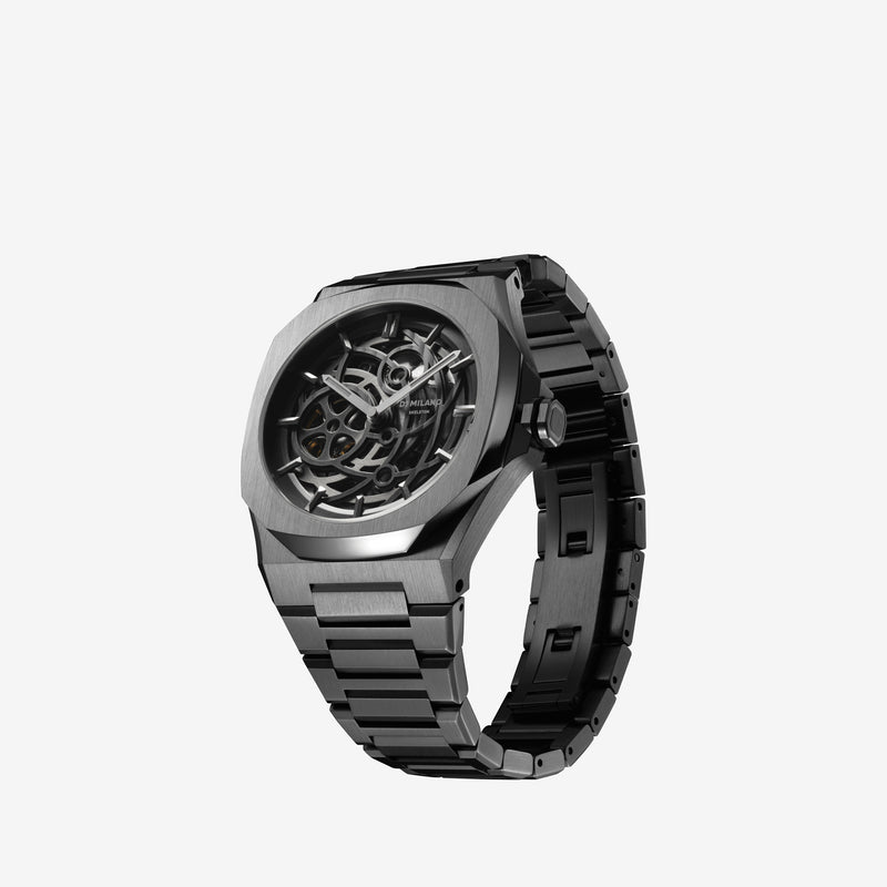 Skeleton Bracelet 41.5mm Gun Metal Accessories